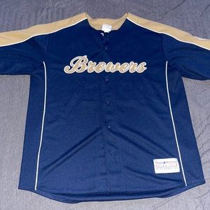 Vintage Authentic Prince Fielder Milwaukee Brewers Jersey (ROOKIE)